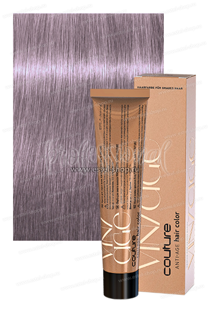 Estel Vintage Краска для седых волос 9/61 Блондин фиолетово-пепельный 60 мл.