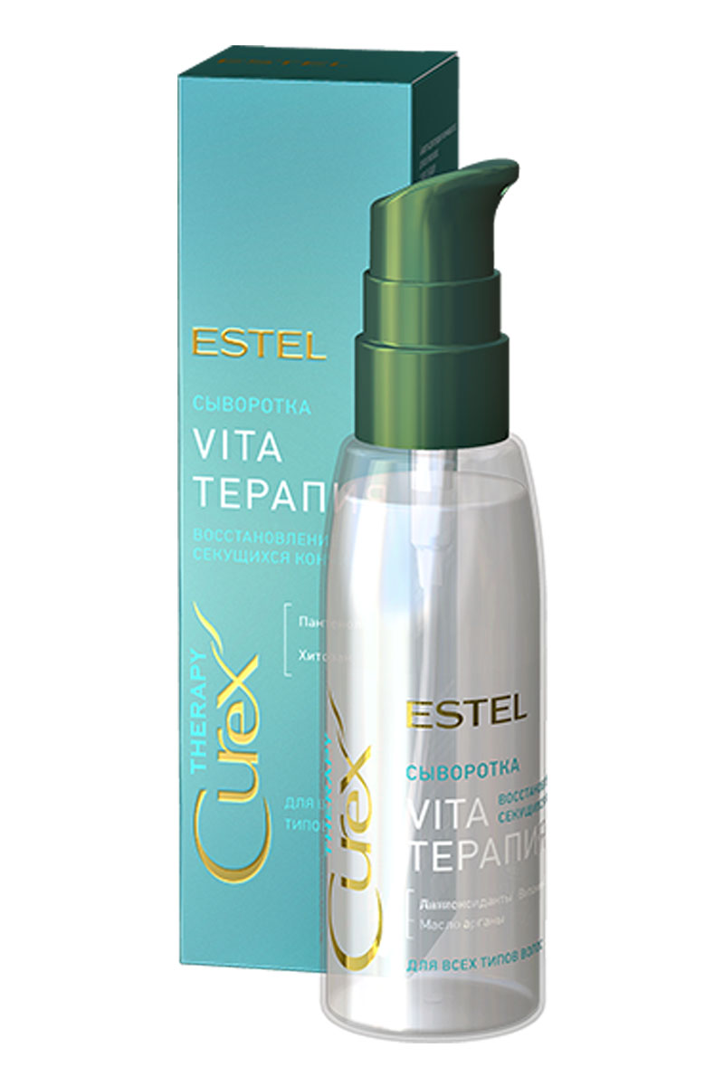 Estel Curex Therapy Сыворотка для секущихся кончиков волос 100 мл. - Интернет-магазин Estel Professional