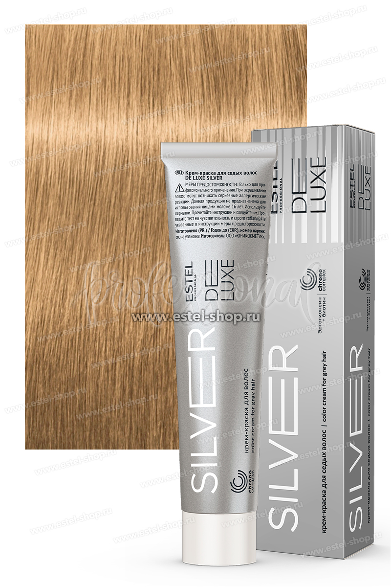 Estel DeLuxe Silver 10/7 Светлый блондин коричневый