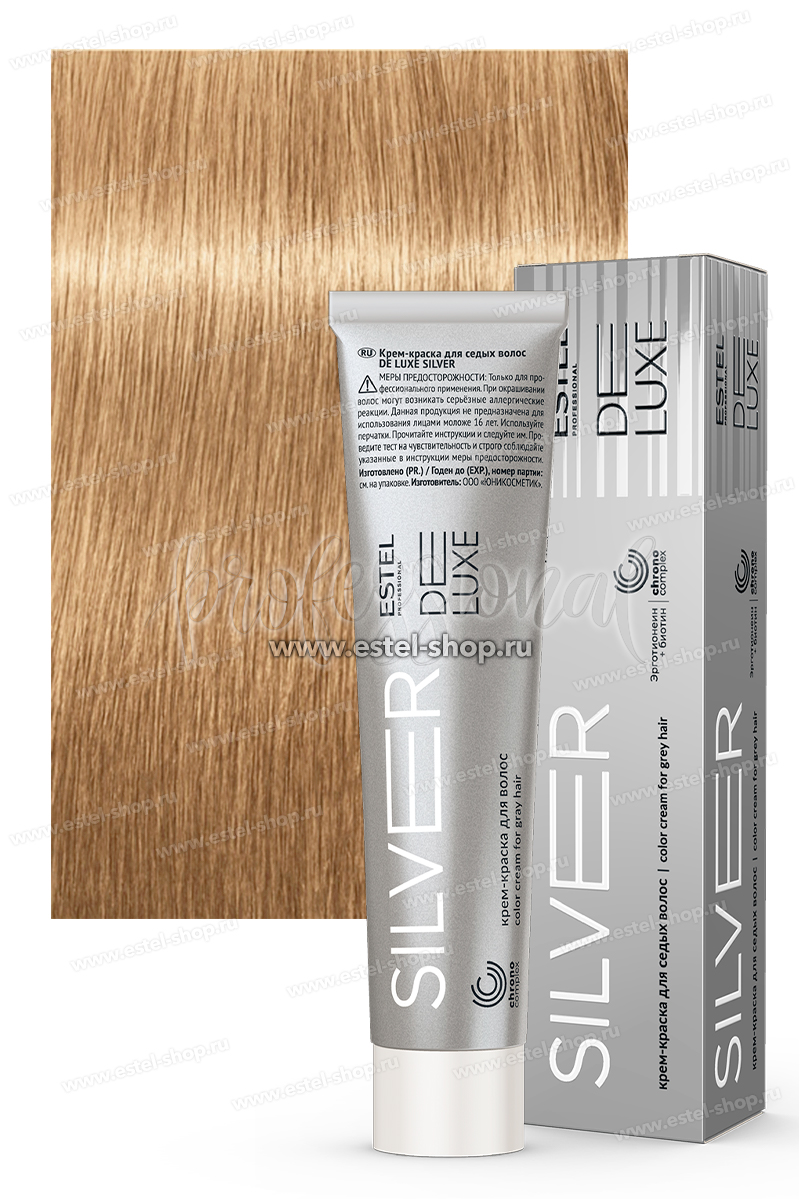 Estel DeLuxe Silver 10/31 Светлый блондин золотисто-пепельный