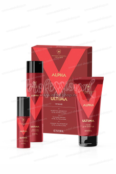 Estel Alpha Ultima Набор Пламя: Шампунь 300 мл. + Гель для бритья 100 мл. +Лосьон после бритья 100 мл.