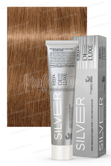 Estel DeLuxe Silver 8/36 Светло-русый золотисто-фиолетовый