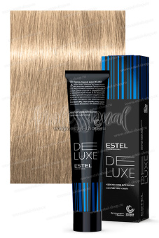 Estel DeLuxe 10/13 Светлый блондин пепельно-золотистый