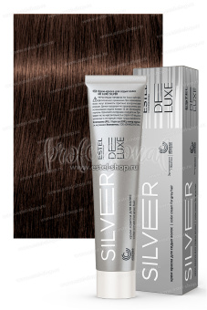 Estel DeLuxe Silver 4/7 Шатен коричневый
