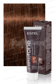 Estel NewTone 6/7 Темно-русый коричневый. Тонирующая маска для волос 60 мл.