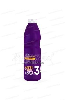 Estel Anti-Yellow Анти-фиолетовый Бальзам-тонер для волос 34 золотисто-медный тон 1000 мл.